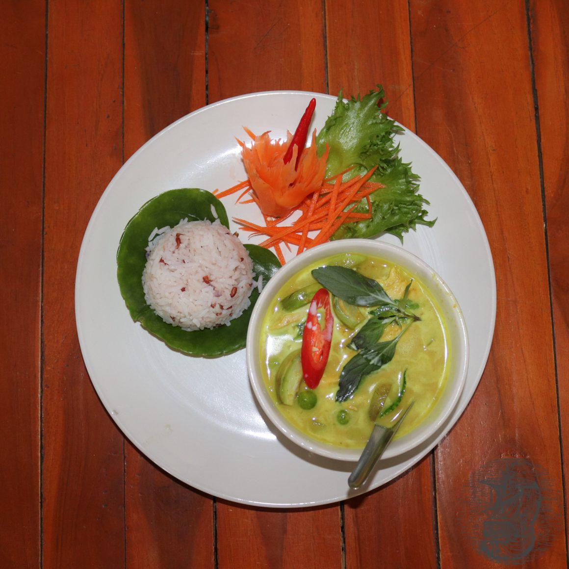 Thai green curry