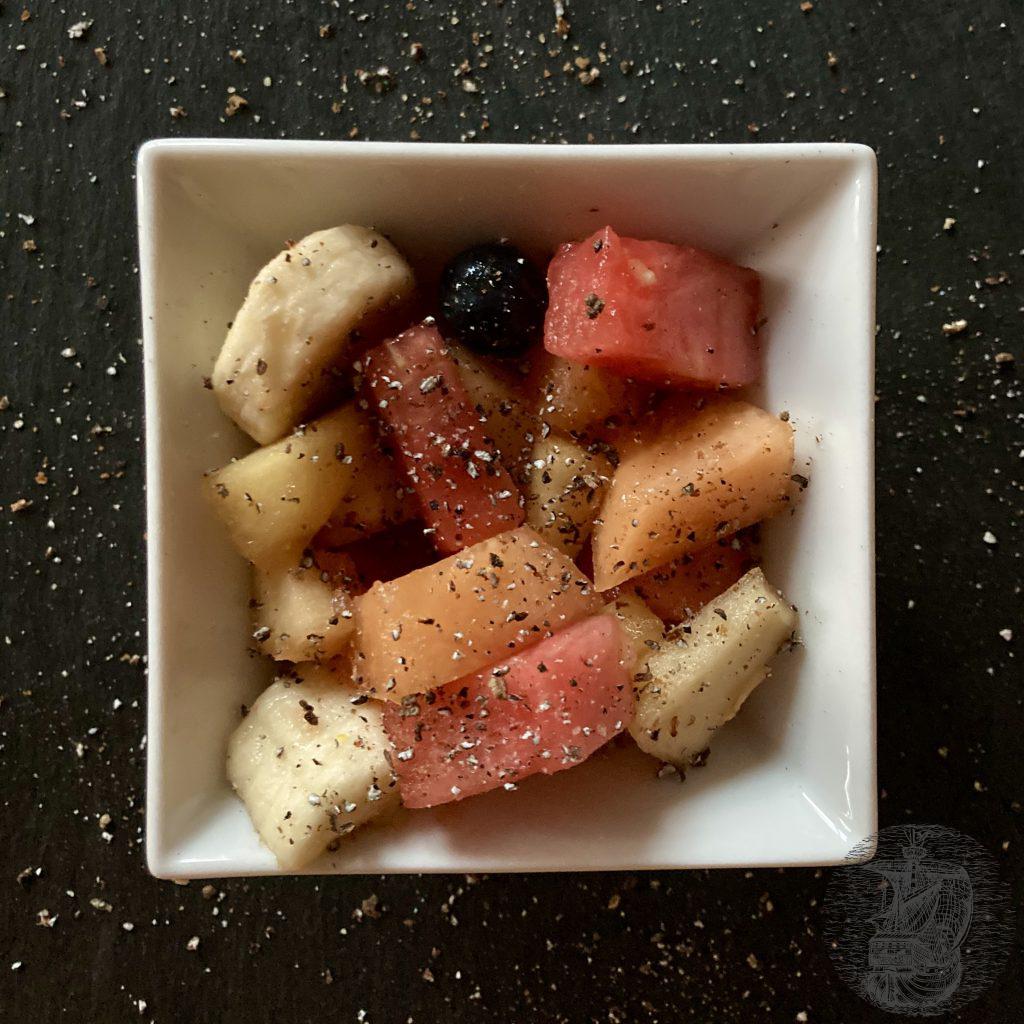 fruit salad with spices